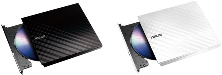 DVD-RW extern ASUS SDRW-08D2S-UBK, USB 2.0, negru